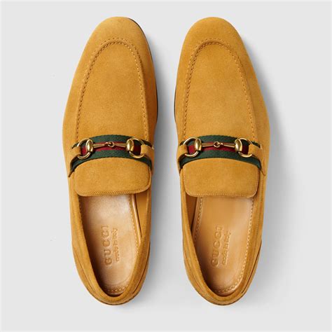 gucci loafers sandals|Gucci horsebit suede loafer.